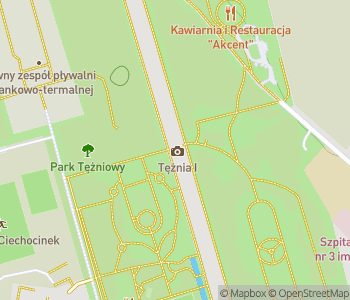 Mapa lokality Soľná veža Ciechocinek