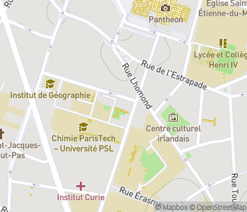 Mapa lokality Múzeum Curie