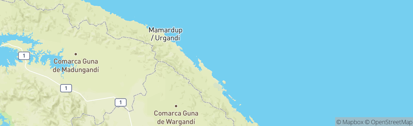 Mapa Panama