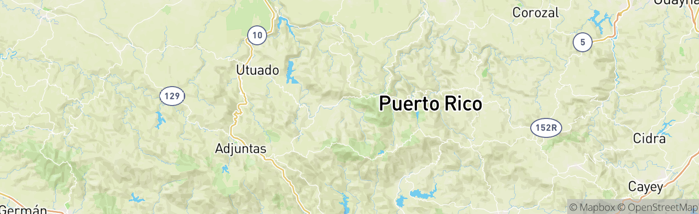Mapa Portoriko