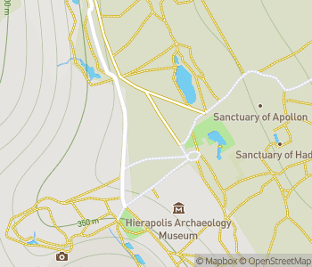 Mapa lokality Pamukkale