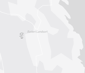 Mapa lokality Delostrelecká batéria Landsort