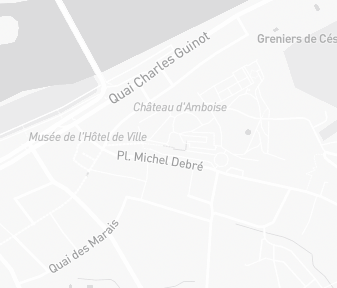 Mapa lokality Hrob Leonarda da Vinciho