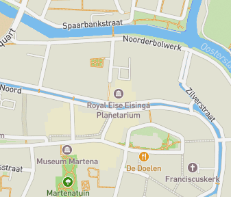 Mapa lokality Eisingové planetárium