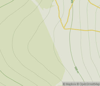 Mapa lokality Miesto havárie lietadla na Meikle Bin