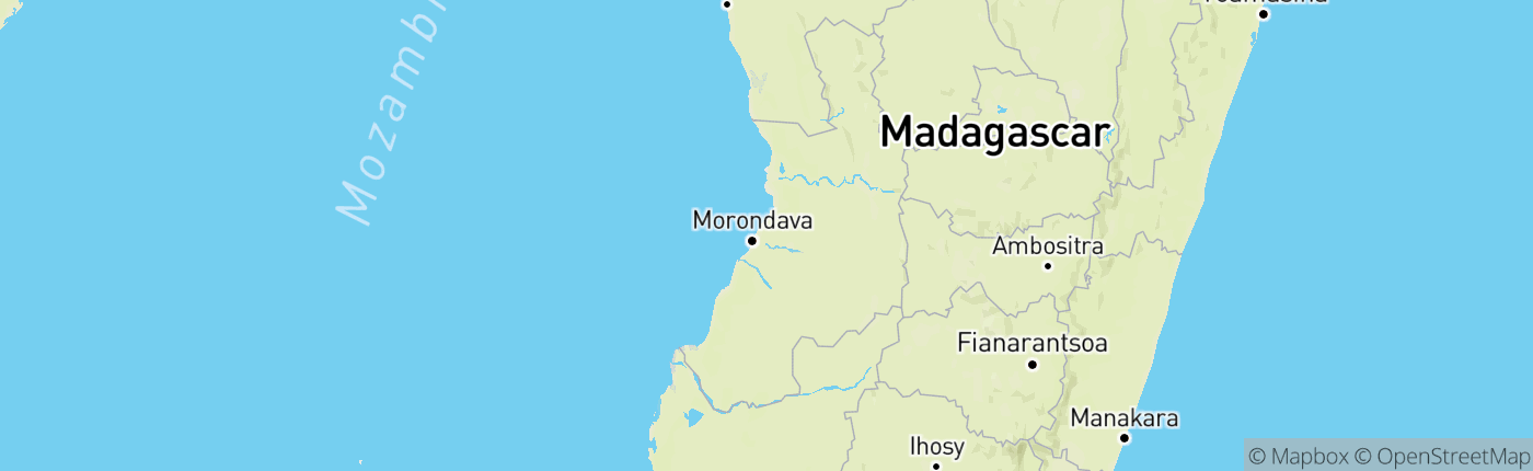 Mapa Madagaskar