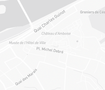 Mapa lokality Hrob Leonarda da Vinciho