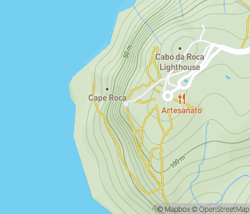 Mapa lokality Cabo da Roca