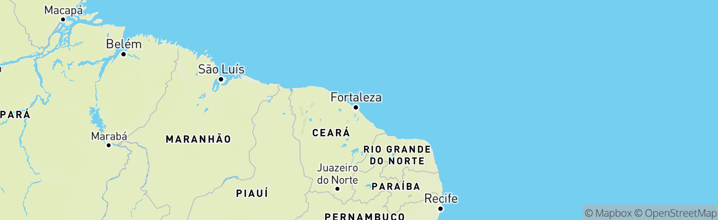 Mapa Brazília