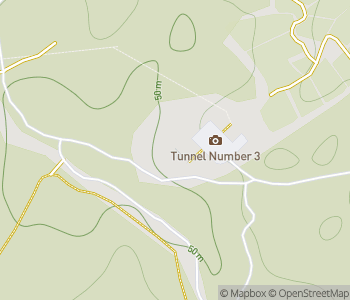 Mapa lokality Tretí tunel agresie