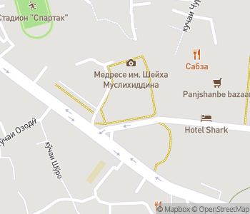 Mapa lokality Piatková mešita