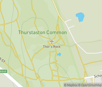 Mapa lokality Thorova skala