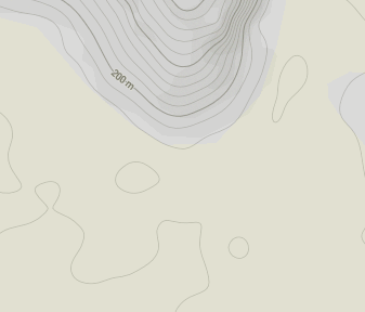 Mapa lokality Monolit Ben Amera