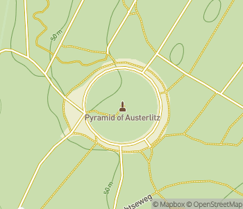 Mapa lokality Pyramída v Austerlitz
