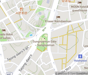 Mapa lokality Namdaemun
