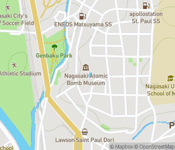 Mapa lokality Múzeum atómovej bomby
