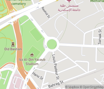Mapa lokality Alexandria