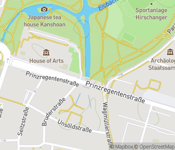 Mapa lokality Eisbachwelle