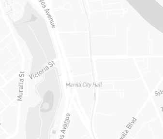 Mapa lokality Hodinová veža v Manile