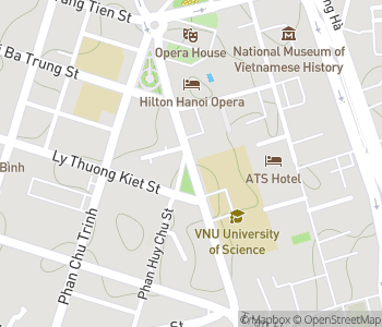 Mapa lokality Prírodovedecké múzeum na Národnej vietnamskej univerzite