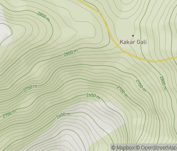 Mapa lokality Kašmír: kniežatstvo, na ktoré Boh zabudol