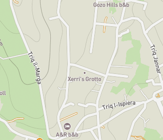 Mapa lokality Xerriho jaskyňa