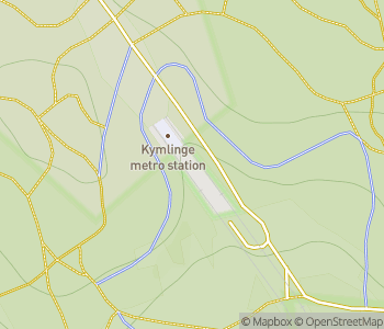 Mapa lokality Kymlinge: Stanca metra