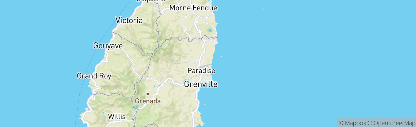 Mapa Grenada