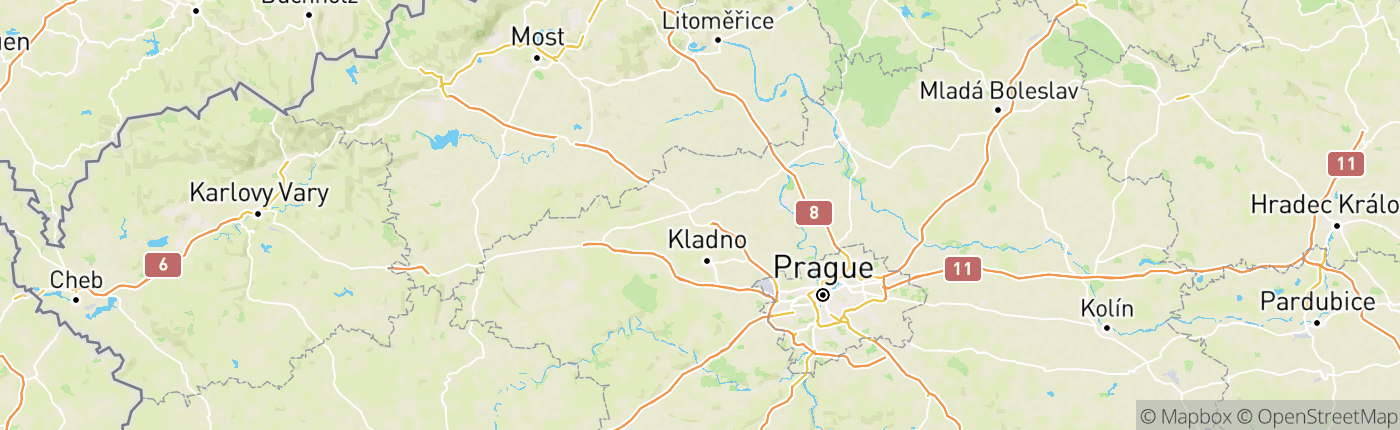 Mapa Česko
