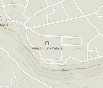 Mapa lokality Palác Thiba