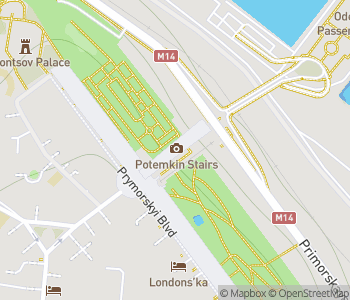 Mapa lokality Potemkinove schody
