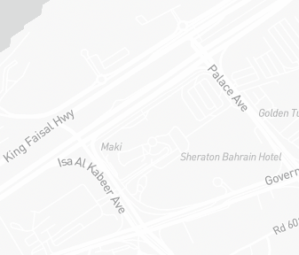 Mapa lokality Svetové obchodné centrum v Bahrajne