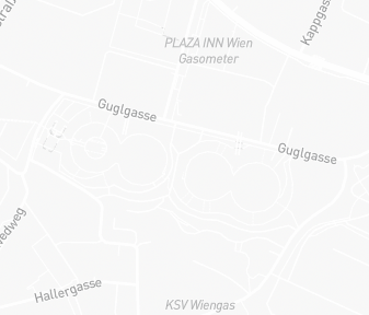 Mapa lokality Mesto Gasometer