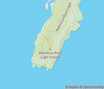 Mapa lokality Maják na Matinicus Rock
