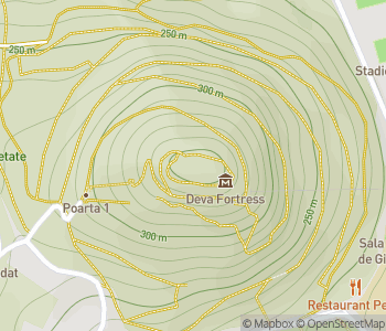 Mapa lokality Pevnosť Devei
