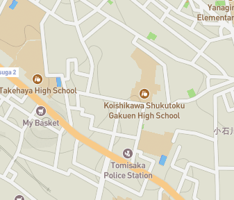 Mapa lokality Yubizuka