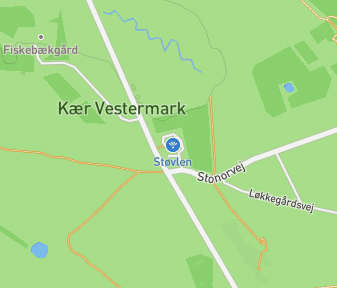Mapa lokality Støvlen