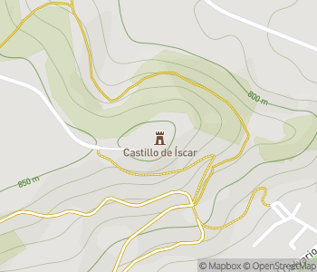 Mapa lokality Hrad Iscar