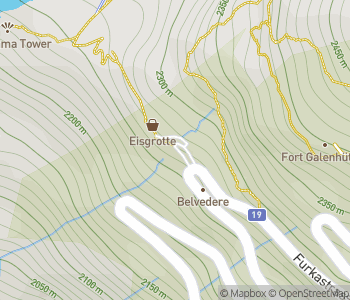 Mapa lokality Hotel Belvédère