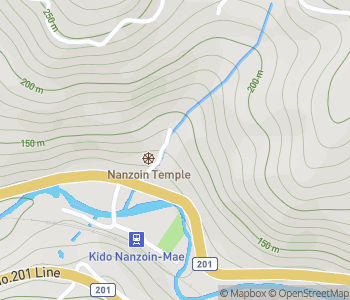 Mapa lokality Chrám Nanzoin