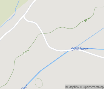Mapa lokality Marocké stromové kozy
