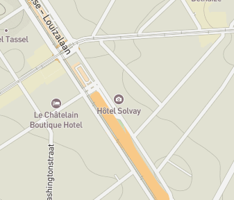 Mapa lokality Hôtel Solvay