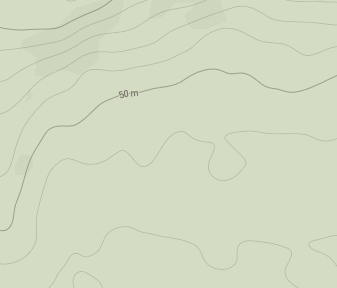 Mapa lokality Dažďový les v Konžskej panve