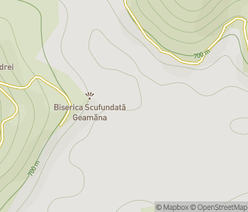 Mapa lokality Geamăna
