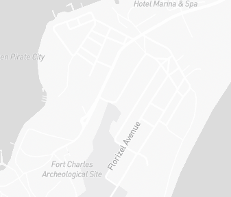 Mapa lokality Port Royal