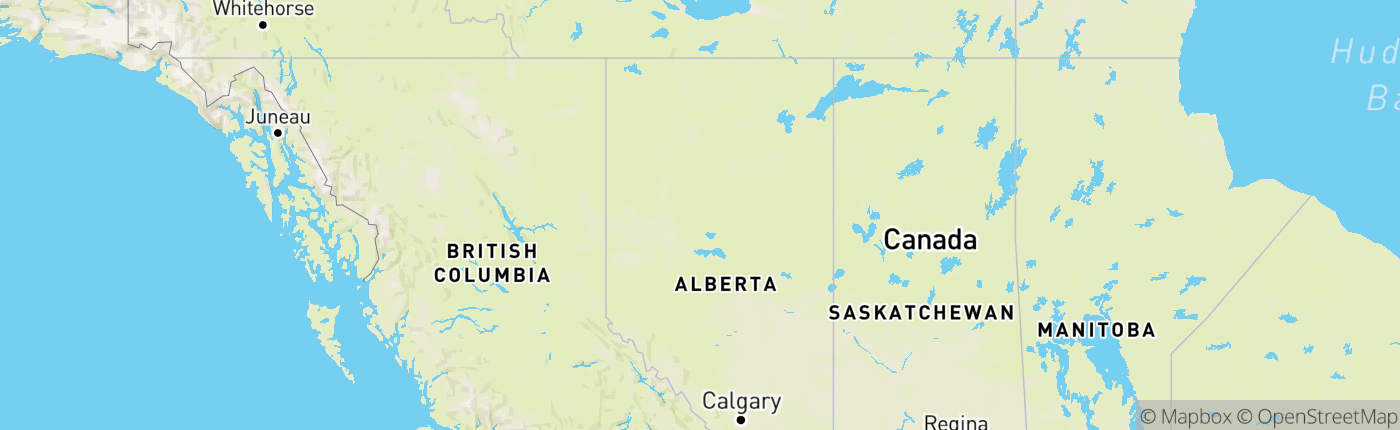 Mapa Kanada