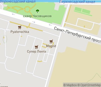 Mapa lokality Továreň na hodinky Raketa