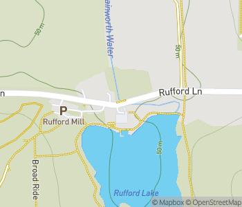 Mapa lokality Rufford Mill Ford