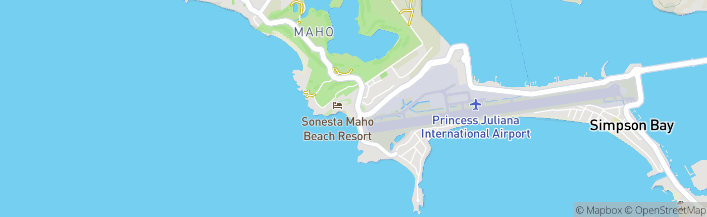 Mapa Sint Maarten