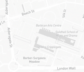 Mapa lokality Sídlisko Barbican